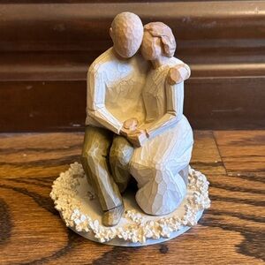 Willow Tree Anniversary Love Ever Endures Figurine Gift Cake Topper 4" Lordi